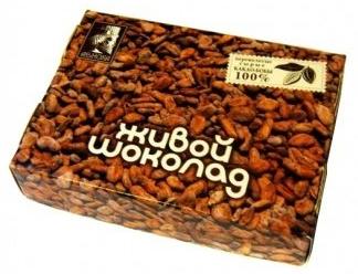 "Живой шоколад" - плитка из  перемолотых какао бобов элитных сортов криольо. интернет-магазин. Москва